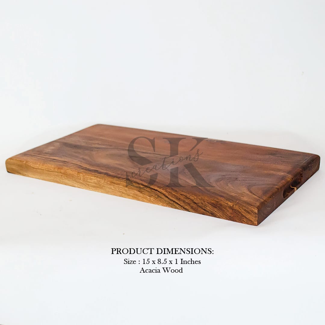 Thick Acacia Wooden Chopping Board view 3