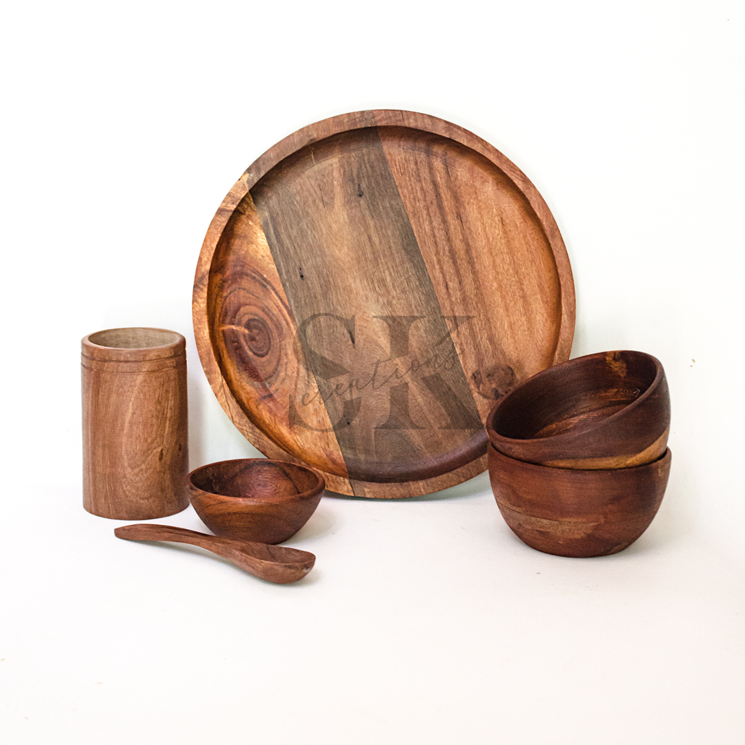 Jamun Wooden Dining Set view 2
