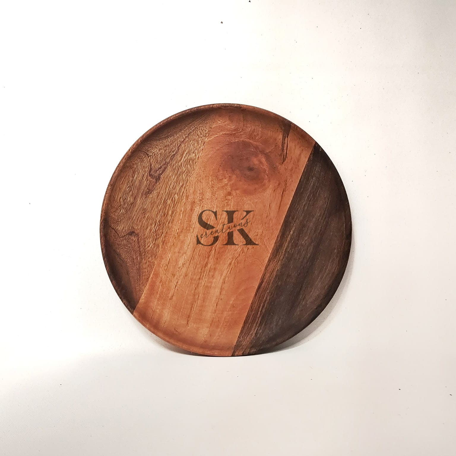 Mango Wooden Round Serving Plates view 6