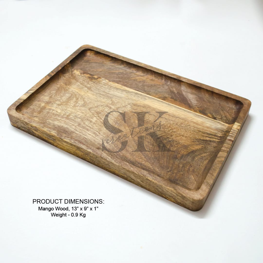 Wooden trays